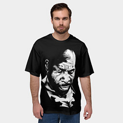 Футболка оверсайз мужская Сити Флетчер, цвет: 3D-принт — фото 2