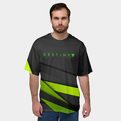 Футболка оверсайз мужская DESTINY ДЕСТИНИ, цвет: 3D-принт — фото 2