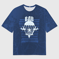 Футболка оверсайз мужская ВДВ, цвет: 3D-принт