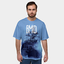 Футболка оверсайз мужская ВМФ, цвет: 3D-принт — фото 2
