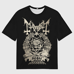 Футболка оверсайз мужская MAYHEM, цвет: 3D-принт