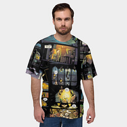 Футболка оверсайз мужская LITTLE NIGHTMARES, цвет: 3D-принт — фото 2