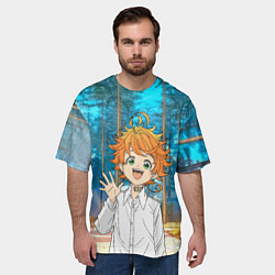 Футболка оверсайз мужская Обещанный Неверленд, цвет: 3D-принт — фото 2