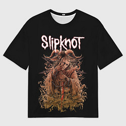 Футболка оверсайз мужская SLIPKNOT, цвет: 3D-принт