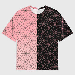 Футболка оверсайз мужская КОСТЮМ НЕЗУКО NEZUKO, цвет: 3D-принт