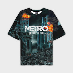 Мужская футболка оверсайз Metro Exodus