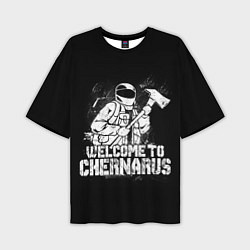 Мужская футболка оверсайз DayZ Chernarus