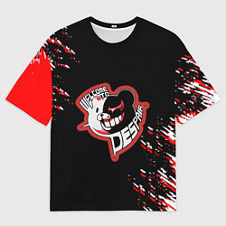 Футболка оверсайз мужская Danganronpa, цвет: 3D-принт