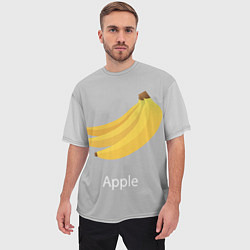 Футболка оверсайз мужская Banana, цвет: 3D-принт — фото 2