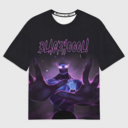 Мужская футболка оверсайз Блэкхол Dota 2