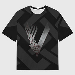 Мужская футболка оверсайз ВИКИНГИ VIKINGS V