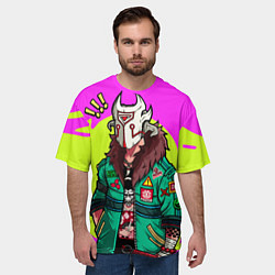 Футболка оверсайз мужская Джагер Dota 2, цвет: 3D-принт — фото 2