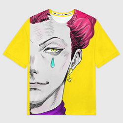 Футболка оверсайз мужская Hunter x Hunter Хисока, цвет: 3D-принт