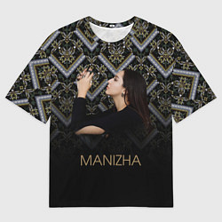 Мужская футболка оверсайз Манижа Manizha