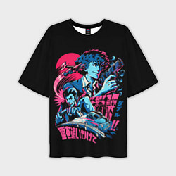 Футболка оверсайз мужская Cowboy Bebop, цвет: 3D-принт