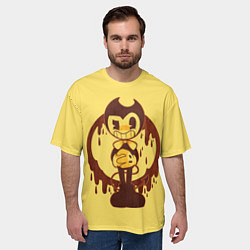 Футболка оверсайз мужская BENDY - БЕНДИ, цвет: 3D-принт — фото 2