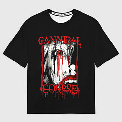 Мужская футболка оверсайз Cannibal Corpse 2