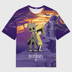 Мужская футболка оверсайз Little Nightmares 2