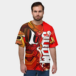 Футболка оверсайз мужская DOOM Eternal, цвет: 3D-принт — фото 2
