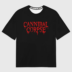 Футболка оверсайз мужская Cannibal Corpse, цвет: 3D-принт