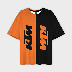 Мужская футболка оверсайз KTM КТМ Z