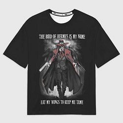 Футболка оверсайз мужская Хеллсинг, цвет: 3D-принт