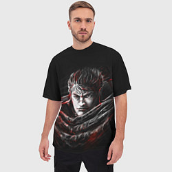 Футболка оверсайз мужская BERSERK БЕРСЕРК, цвет: 3D-принт — фото 2