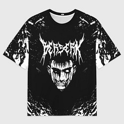 Футболка оверсайз мужская BERSERK БЕРСЕРК, цвет: 3D-принт