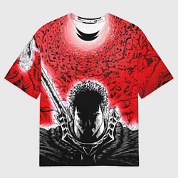 Футболка оверсайз мужская BERSERK БЕРСЕРК, цвет: 3D-принт