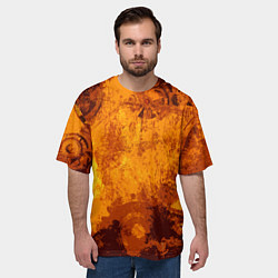 Футболка оверсайз мужская Стимпанк, цвет: 3D-принт — фото 2