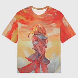 Футболка оверсайз мужская Ryugu Rena, цвет: 3D-принт