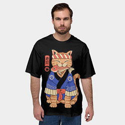 Футболка оверсайз мужская Суши Мастер, цвет: 3D-принт — фото 2