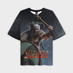 Мужская футболка оверсайз Viking Valheim