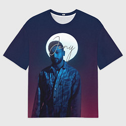 Футболка оверсайз мужская Джони, цвет: 3D-принт