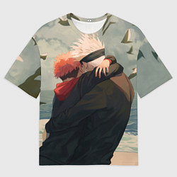 Мужская футболка оверсайз Hug Jujutsu kai