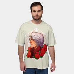 Футболка оверсайз мужская Данте DMC, цвет: 3D-принт — фото 2