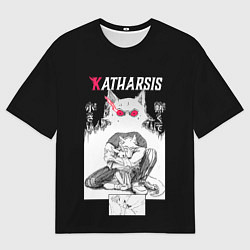 Мужская футболка оверсайз Katharsis Beastars
