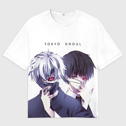 Мужская футболка оверсайз Токийский гуль