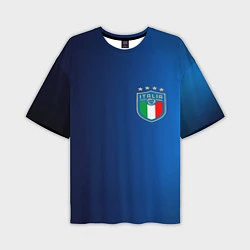 Мужская футболка оверсайз Сборная Италии