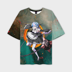 Футболка оверсайз мужская Rem, цвет: 3D-принт