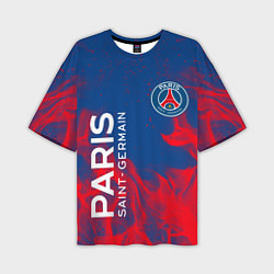 Мужская футболка оверсайз ФК ПСЖ PARIS SAINT GERMAIN