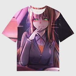 Мужская футболка оверсайз Monika Doki Doki