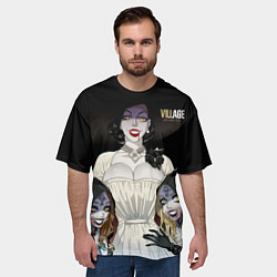 Футболка оверсайз мужская Resident Evil Village, цвет: 3D-принт — фото 2