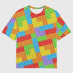 Мужская футболка оверсайз POP IT SIMPLE DIMPLE