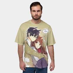 Футболка оверсайз мужская Хоримия, цвет: 3D-принт — фото 2