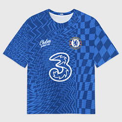Футболка оверсайз мужская Хаверц Челси фома 20212022, цвет: 3D-принт