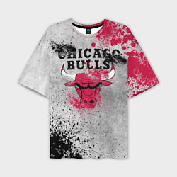 Мужская футболка оверсайз CHICAGO BULLS 8