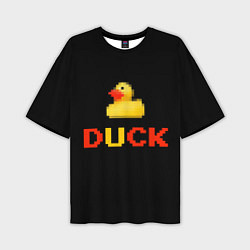 Мужская футболка оверсайз DUCK