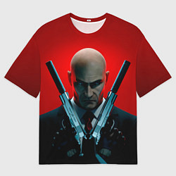 Футболка оверсайз мужская Agent here, цвет: 3D-принт