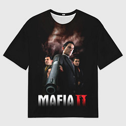 Футболка оверсайз мужская Мафиозное братство, цвет: 3D-принт